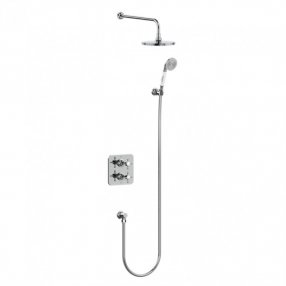 Душевая система Burlington Guild GUSHOWERPACKSQ3C хром