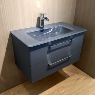 Мебель для ванной Caprigo Accord 90 со стеклянной раковиной
