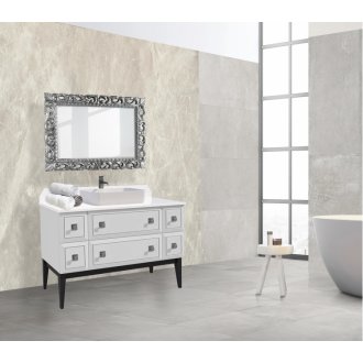 Мебель для ванной Caprigo Metropol 125 Bianco Alluminio