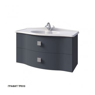 Мебель для ванной Caprigo Nokturn 100 с двумя ящиками