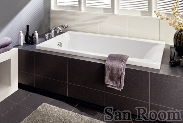 Ванна акриловая Cersanit Virgo 180 см купить в Москве по доступной цене -  San-Room