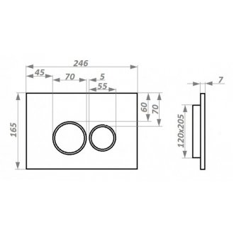 Комплект CeruttiSpa CR557+CR01GD+CT10479