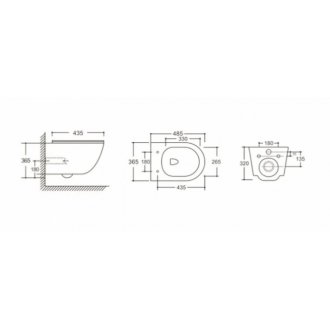 Унитаз подвесной CeruttiSpa Orlter UF CT10361