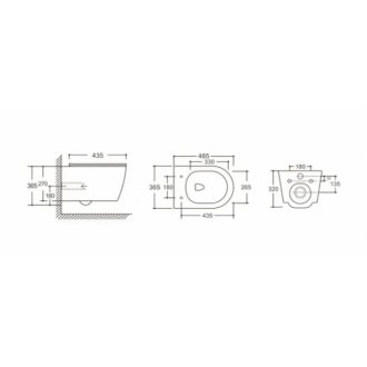 Унитаз подвесной CeruttiSpa Sella UF CT10362