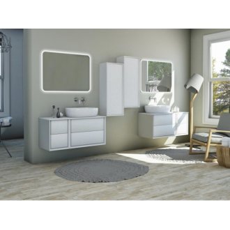 Мебель для ванной Cezares Bellagio 106-S Bianco Opaco