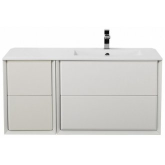 Тумба с раковиной Cezares Bellagio 106-R Bianco Opaco