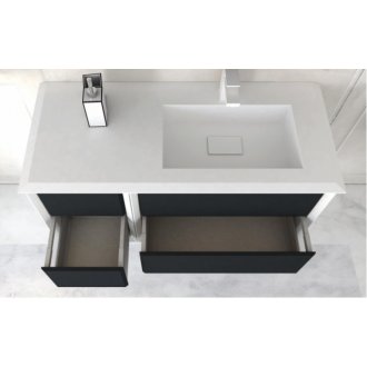 Мебель для ванной Cezares Bellagio 106-R Grafite