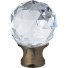 Контейнер для косметических дисков Cezares APHRODITE ручка с кристаллом Swarovski цвет бронза +12 420 ₽