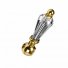 Гигиенический душ Cezares DIAMOND-KS золото/ручки Swarovski +24 560 ₽