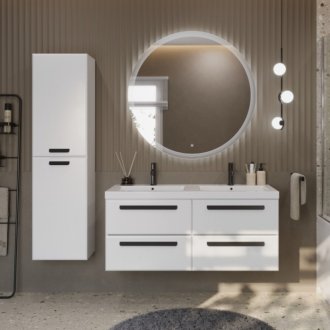 Мебель для ванной Cezares Eco 120-2 Bianco Opaco