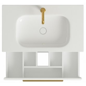 Мебель для ванной Cezares Eco-CER 80 Bianco Opaco