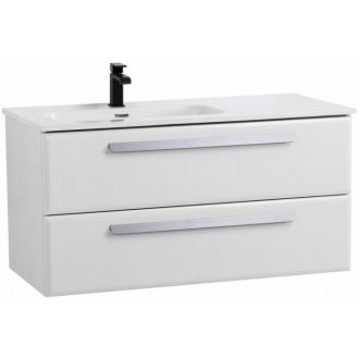 Мебель для ванной Cezares Eco-CER-N 100-CZR-8095-100-L Bianco Lucido