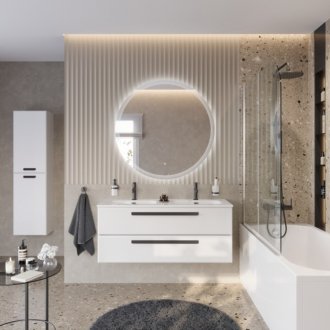 Мебель для ванной Cezares Eco-CER-N 120-CZR-8073-120-2 Bianco Lucido