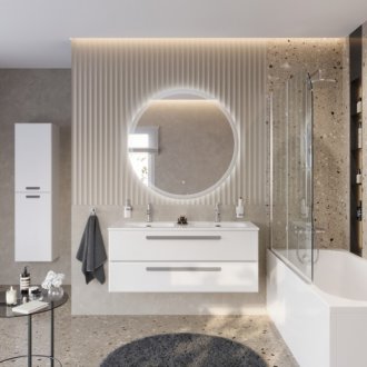Мебель для ванной Cezares Eco-CER-N 120-CZR-8073-120-2 Bianco Lucido