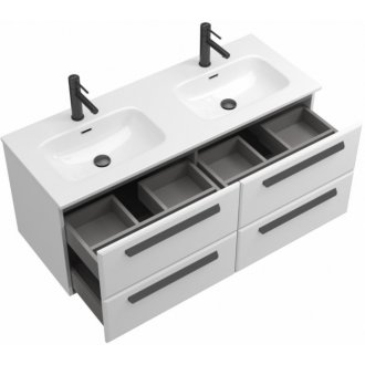Мебель для ванной Cezares Eco-CER-N 120-4C-CZR-8073-120-2 Bianco Lucido