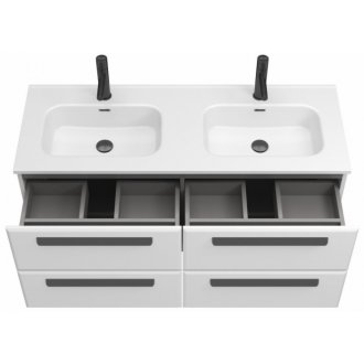 Мебель для ванной Cezares Eco-CER-N 120-4C-CZR-8095-120-2 Bianco Lucido