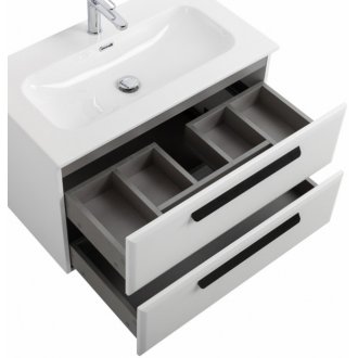 Мебель для ванной Cezares Eco-CER-N 80-CZR-8073-80 Bianco Lucido