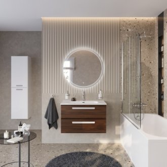 Мебель для ванной Cezares Eco-CER-N 80-CZR-8095-80 Орех шоколад