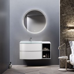 Мебель для ванной Cezares Elettra 104-G Bianco Opa...