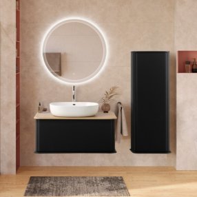 Мебель для ванной Cezares Idra 98-S-RT Nero Opaco