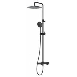 Душевая стойка Cezares Leaf CDA-30-L черная матова...