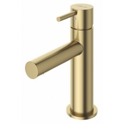 Смеситель для раковины Cezares LEAF-LSM1-L золото ...