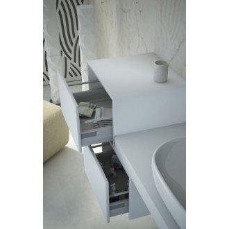 Мебель для ванной Cezares Tavolone 120 Bianco Opaco