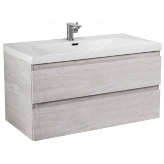 Тумба с раковиной Cezares Molveno 100-CZR-1188-1000/500 Legno Bianco