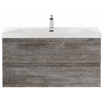 Тумба с раковиной Cezares Molveno 100-CZR-1188-1000/500 Legno Grigio