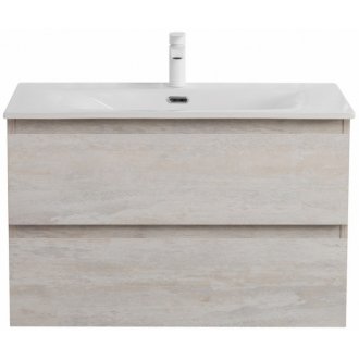 Тумба с раковиной Cezares Molveno 80-CZR-8099-80/50 Legno Bianco