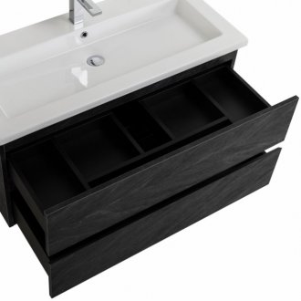 Тумба с раковиной Cezares Molveno 46-100-CZR-8070-100 Antracite