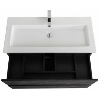 Тумба с раковиной Cezares Molveno 46-100-CZR-8070-100 Antracite