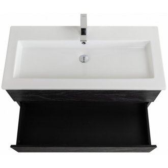 Тумба с раковиной Cezares Molveno 46-100-CZR-8070-100 Antracite