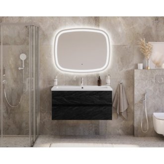 Тумба с раковиной Cezares Molveno 46-100-CZR-8070-100 Antracite