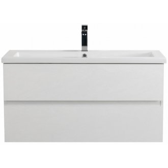 Тумба с раковиной Cezares Molveno 46-100-CZR-8070-100 Bianco Ghiaccio