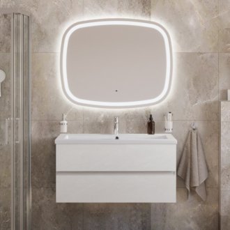 Мебель для ванной Cezares Molveno 46-100-CZR-8070-100 Bianco Ghiaccio