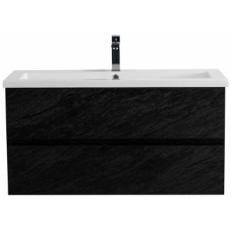 Тумба с раковиной Cezares Molveno 46-100-CZR-8070-100 Nero