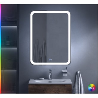 Зеркало Cezares Multicolore CZR-SPC-MC-600-800-RGB-TCH