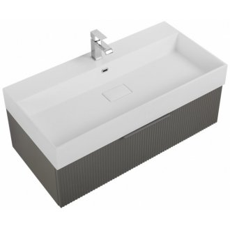 Мебель для ванной Cezares Premium Plisse 90 Grigio Nuvola