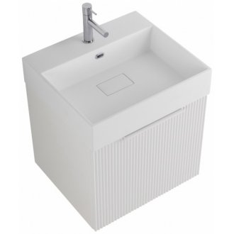 Мебель для ванной Cezares Premium Plisse 50-2 Bianco Opaco