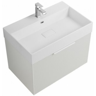 Мебель для ванной Cezares Premium Plisse 70-2 Bianco Opaco