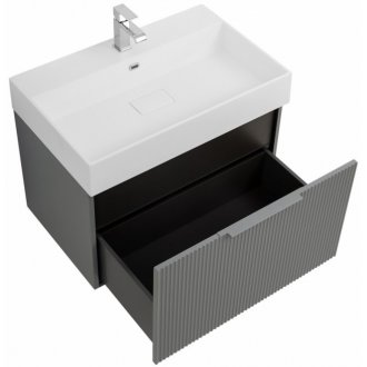 Мебель для ванной Cezares Premium Plisse 70-2 Grigio Nuvola