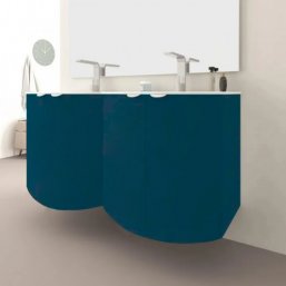 Мебель для ванной с двумя раковинами Cezares Rialt...