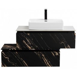Тумба с раковиной Cezares Slider 100-SLD-100/48-BO...