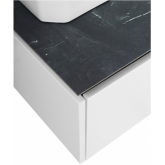 Тумба с раковиной Cezares Slider 80-SLD-80/48-MNO-PI Bianco Opaco
