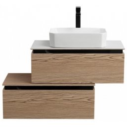 Тумба с раковиной Cezares Slider 80-SLD-80/48-BO-P...