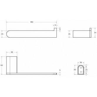 Держатель для бумаги Cezares STYLUS-PH-IN