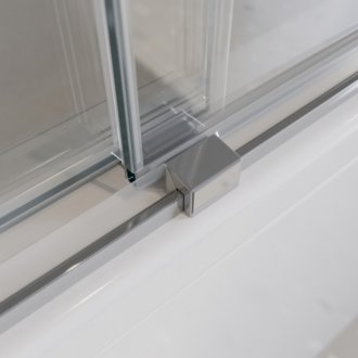 Душевая шторка на ванну Cezares TANDEM-SOFT-VF-2-180/145-C-Cr-IV