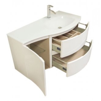 Мебель для ванной Cezares Vague 104-R Bianco Lucido