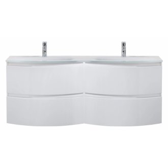 Мебель для ванной с двумя раковинами Cezares Vague 138